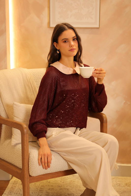 Sweater Secret Burgundy