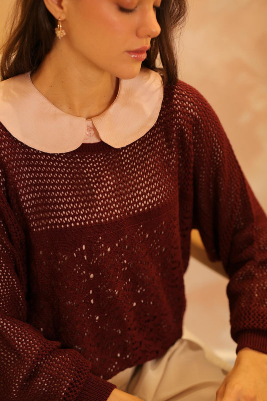 Sweater Secret Burgundy