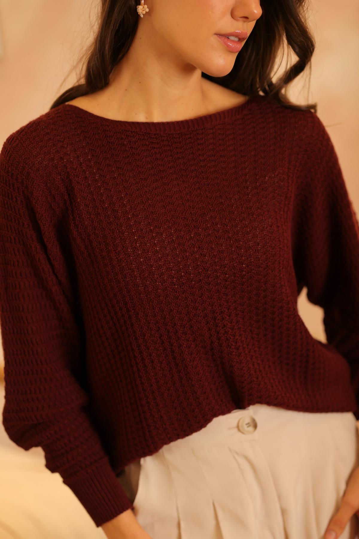 Sweater Destiny Burgundy