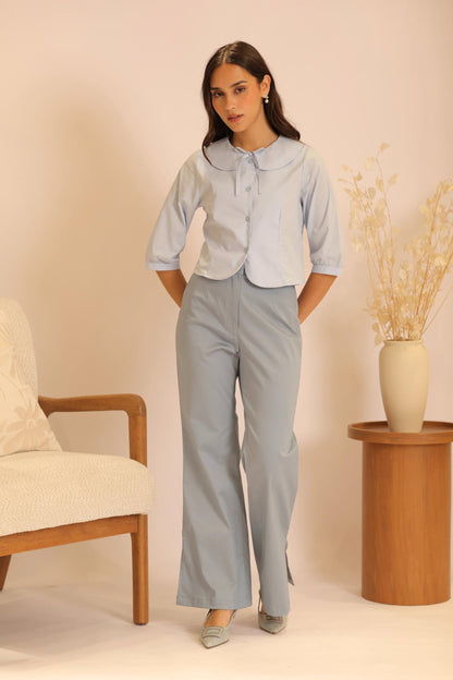 Blusa Presente Celeste