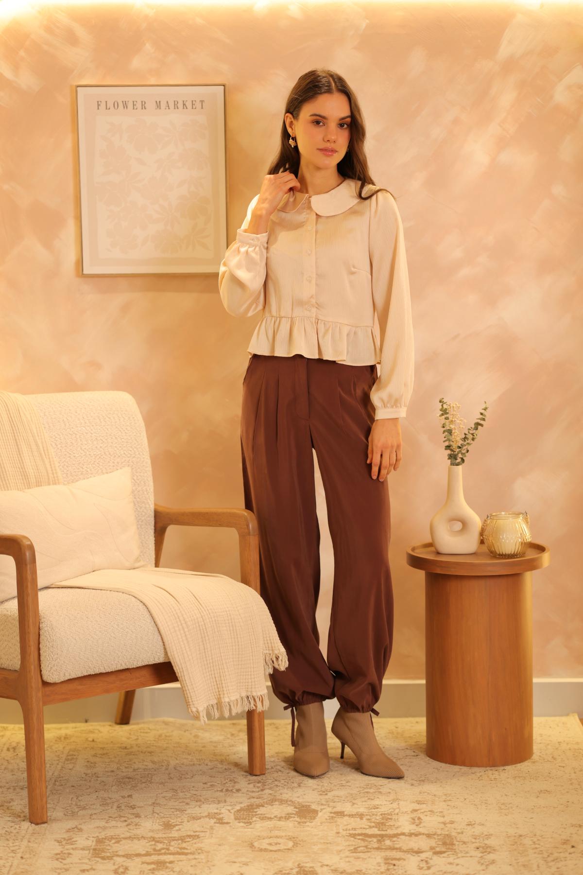 Blusa Anhelo Crema