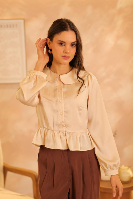 Blusa Anhelo Crema
