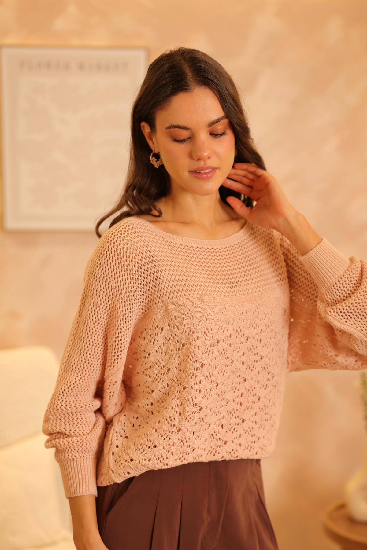 Sweater Secret Rosa