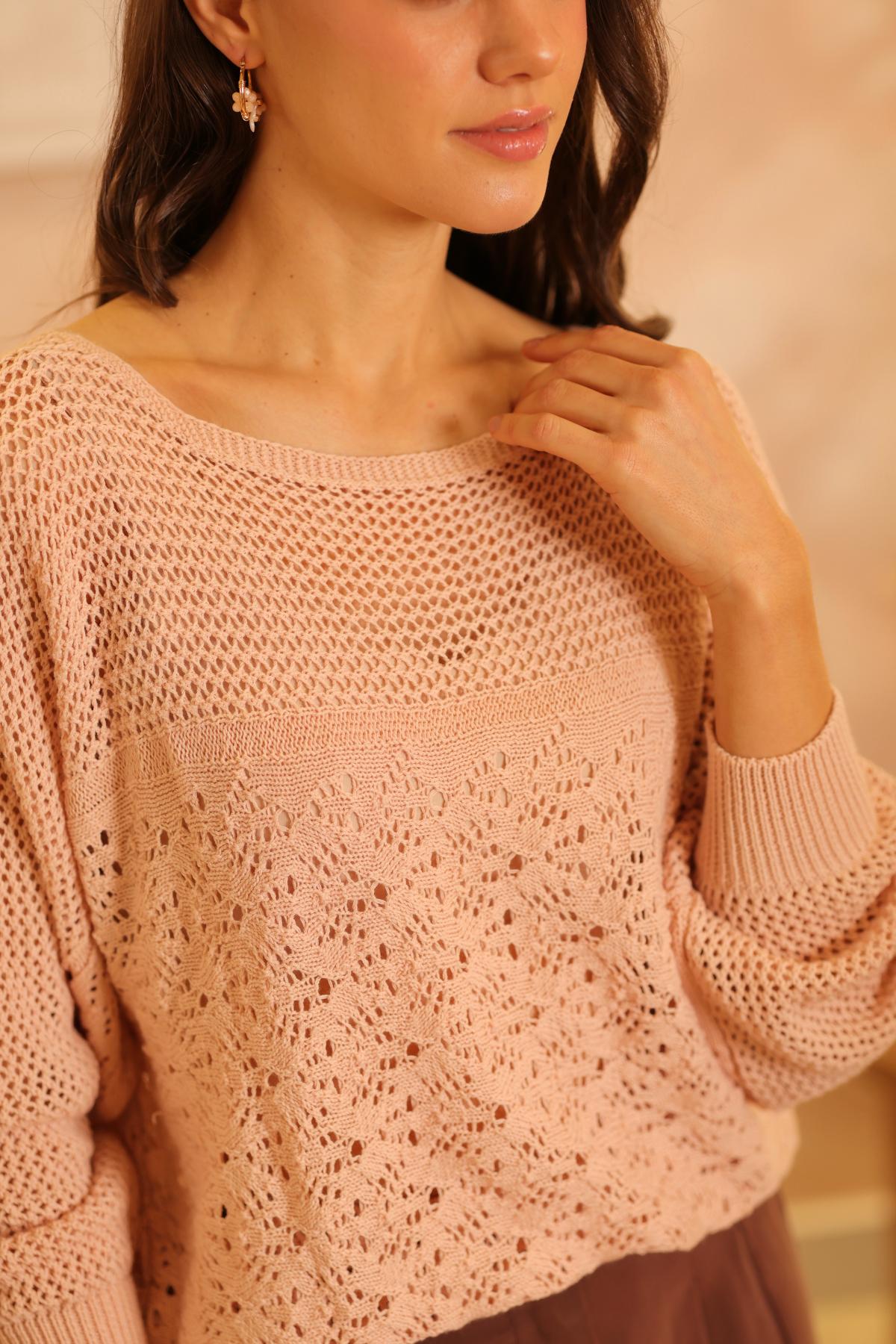 Sweater Secret Rosa