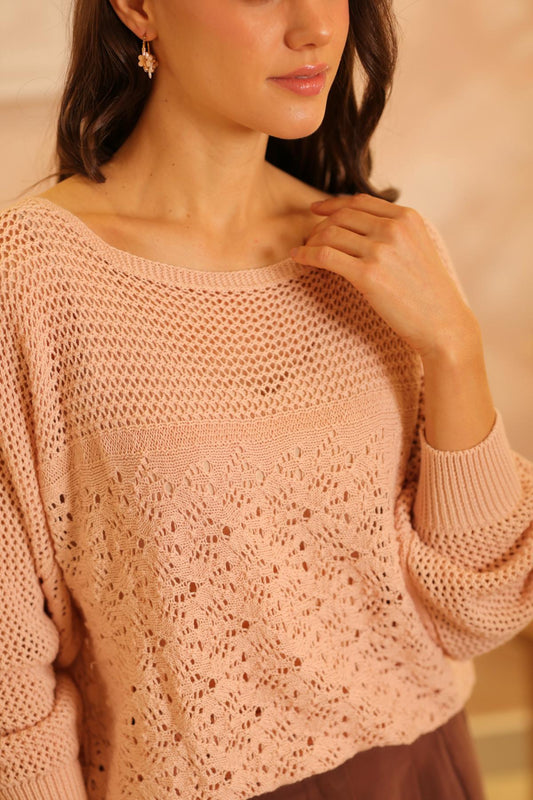Sweater Secret Rosa