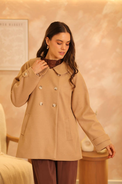 Abrigo Refugio Beige- PRE VENTA