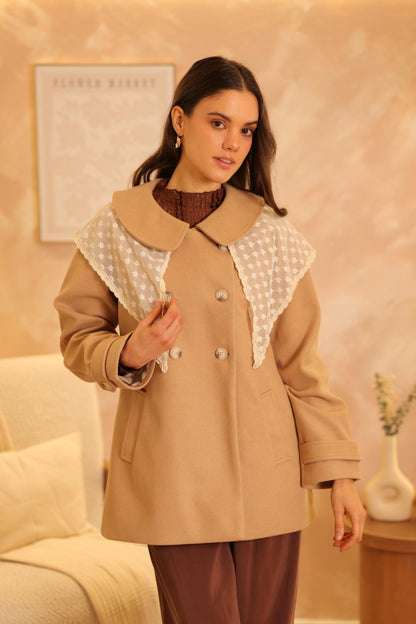 Abrigo Refugio Beige- PRE VENTA
