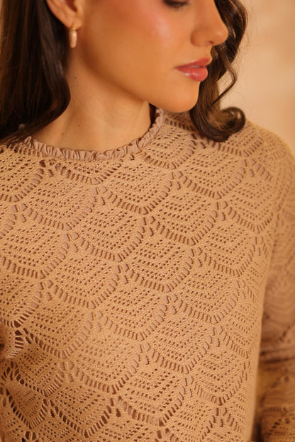Sweater Cozy Camel