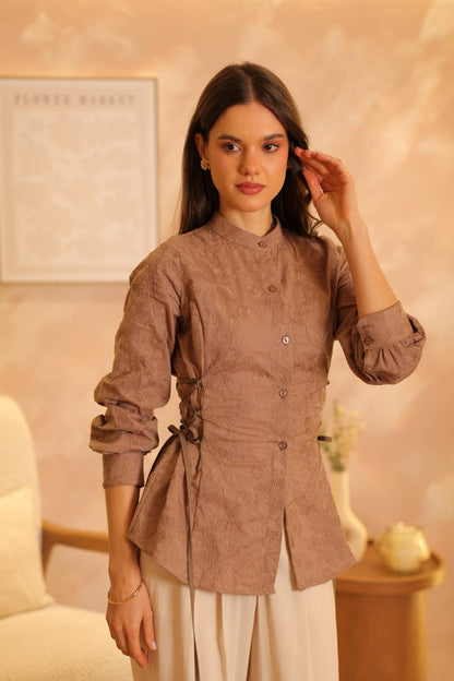 Blusa Esencia Cocoa