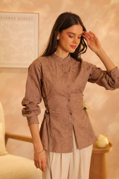 Blusa Esencia Cocoa