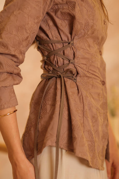 Blusa Esencia Cocoa
