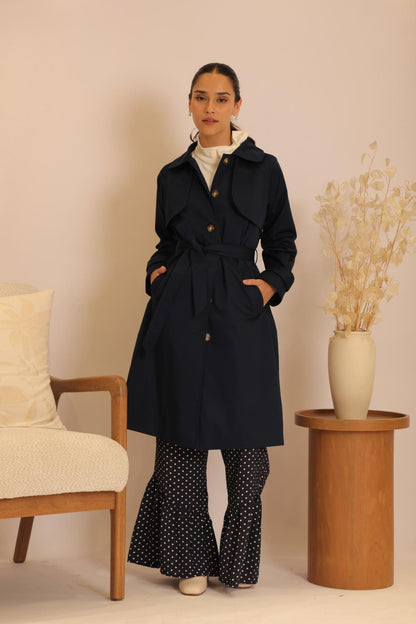Gabardina Memories Azul