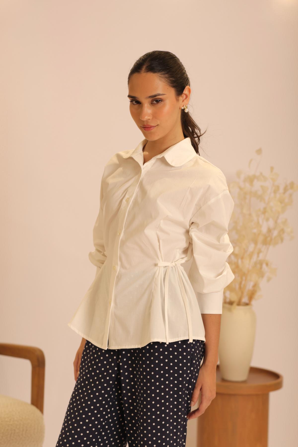 Blusa Atemporal Crema