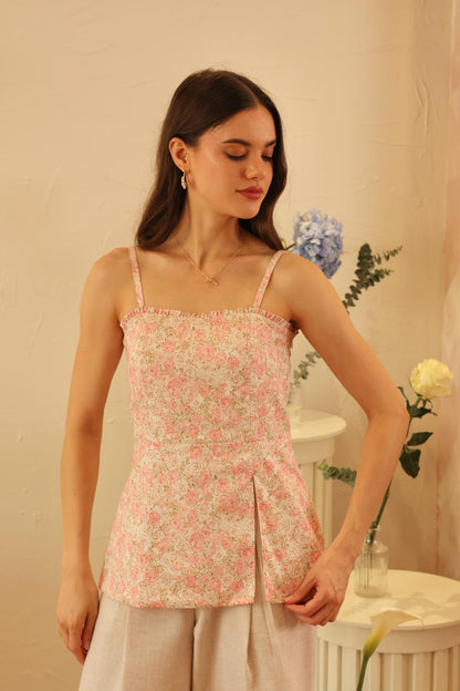 Top Lirio Flores_Rosa