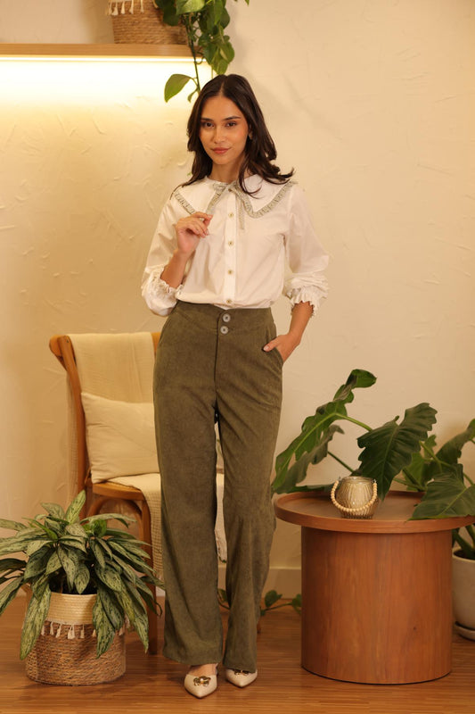 Pantalón Edén Olivo