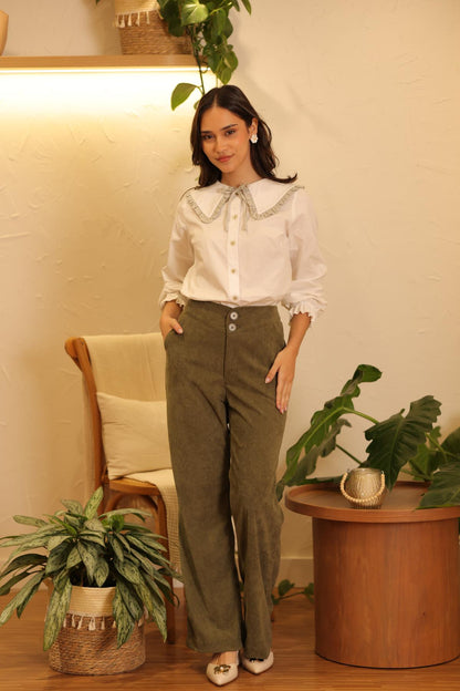 Pantalón Edén Olivo