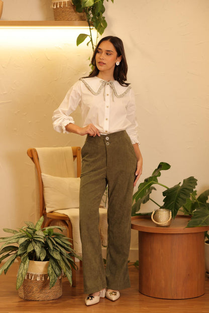 Pantalón Edén Olivo