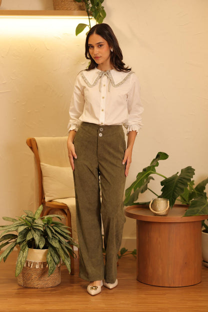 Pantalón Edén Olivo