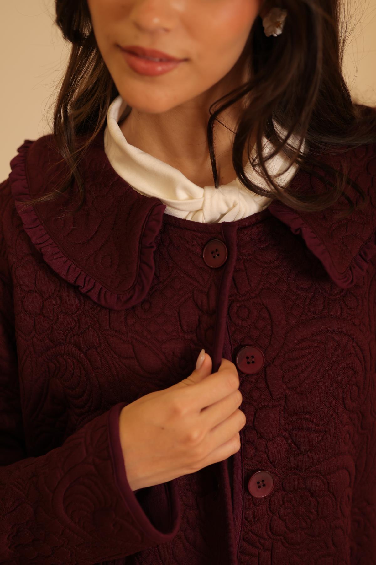 Chaqueta Aurora Burgundy