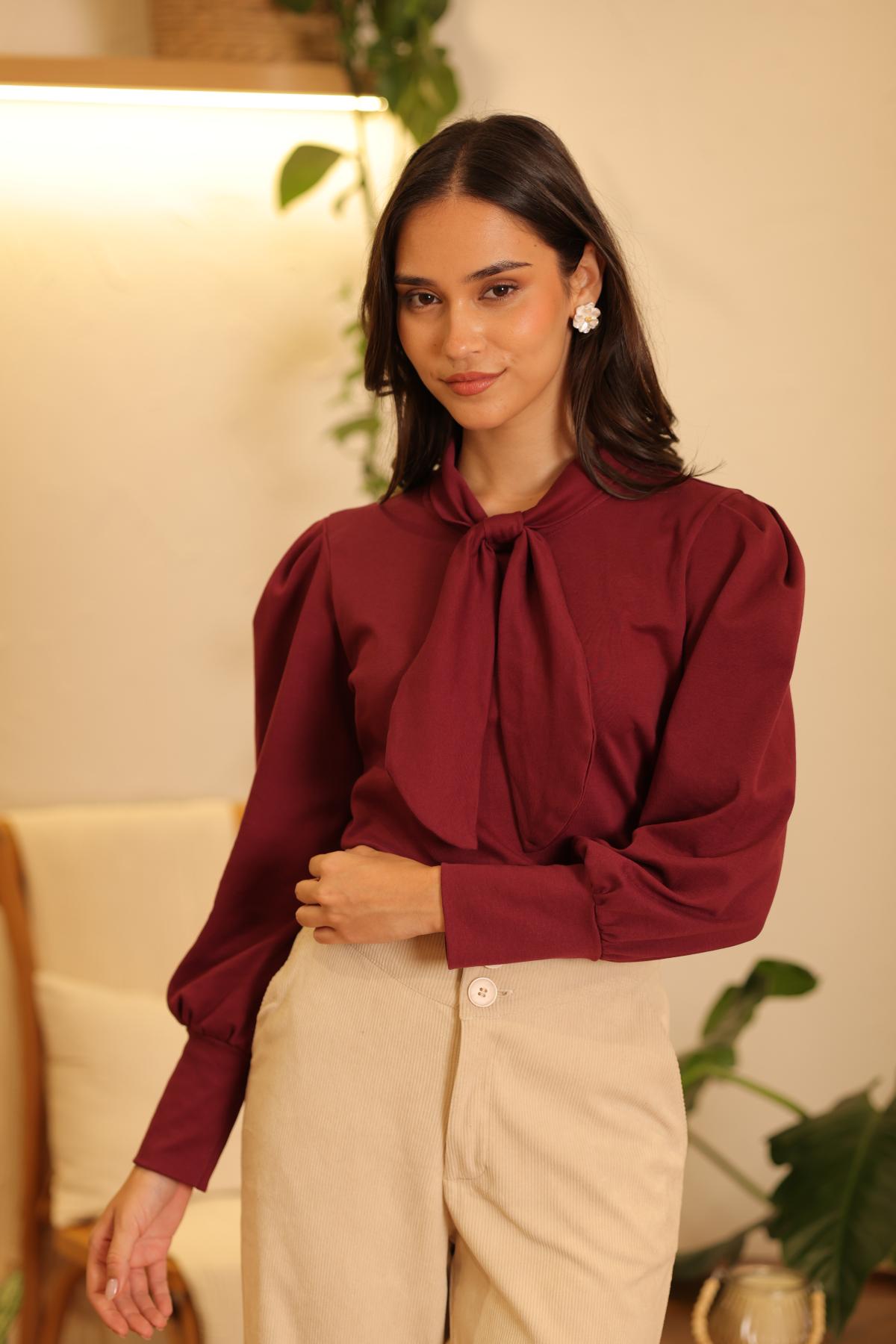 Top Evolve Burgundy