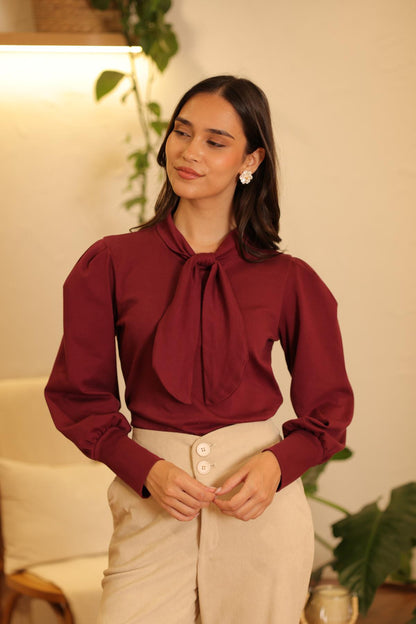 Top Evolve Burgundy