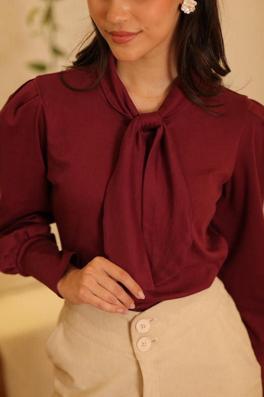 Top Evolve Burgundy