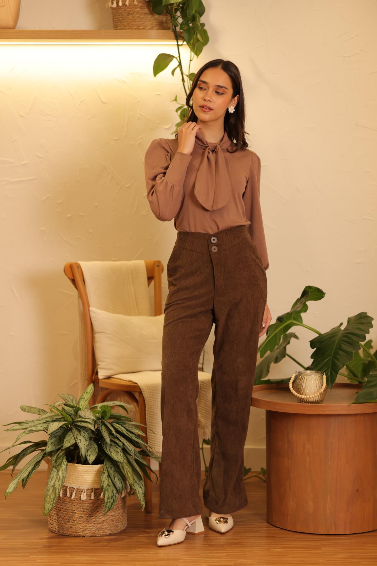 Pantalón Edén Café