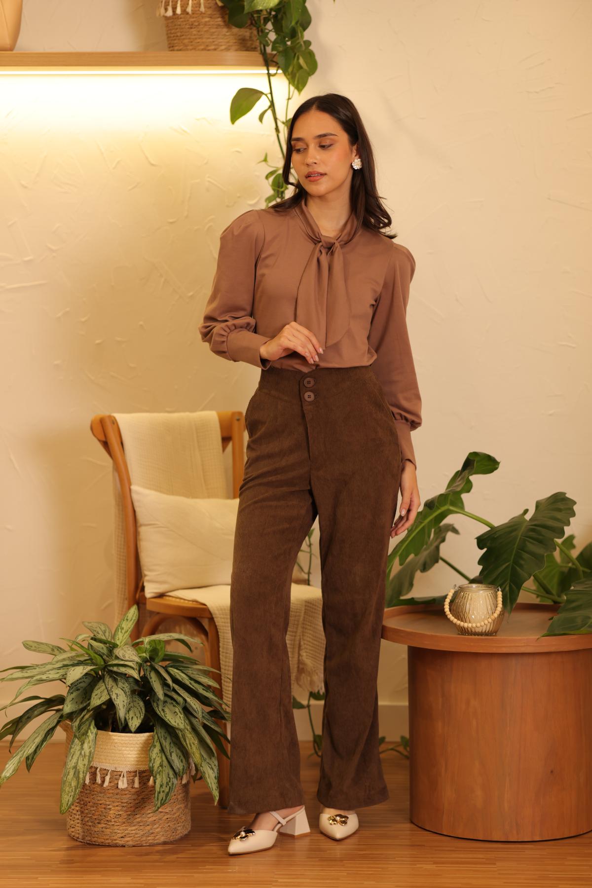 Pantalón Edén Café