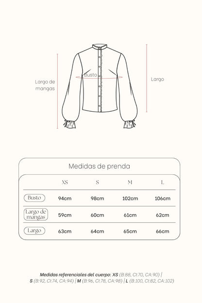 Blusa Estrella Celeste