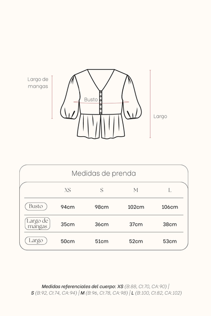 Blusa Nani Perla