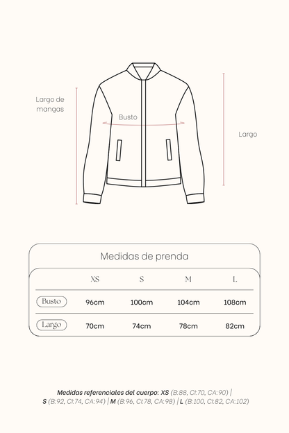 Chaqueta Clara Perla