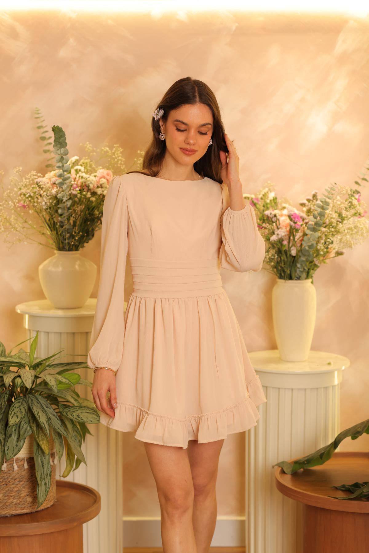 Vestido Gardenia Nude