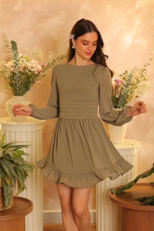 Vestido Gardenia Olivo