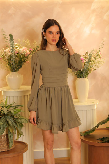 Vestido Gardenia Olivo