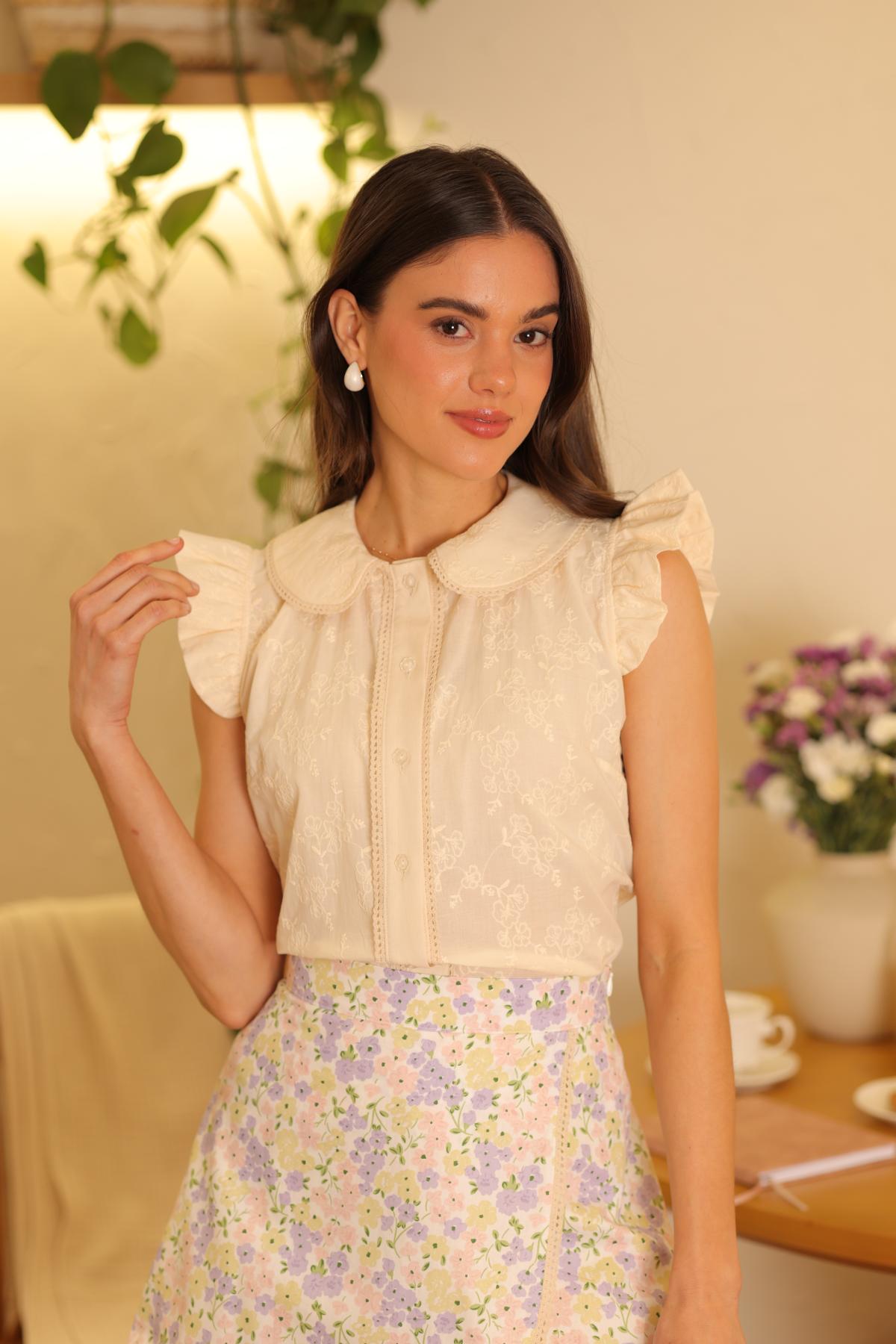 Blusa Charlotte Amarilla