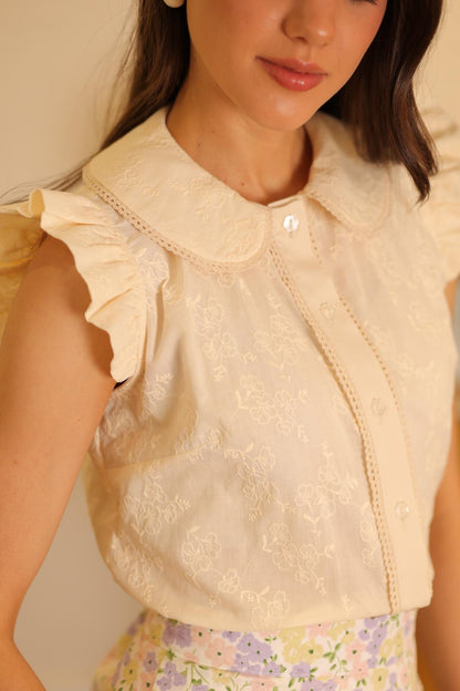 Blusa Charlotte Amarilla