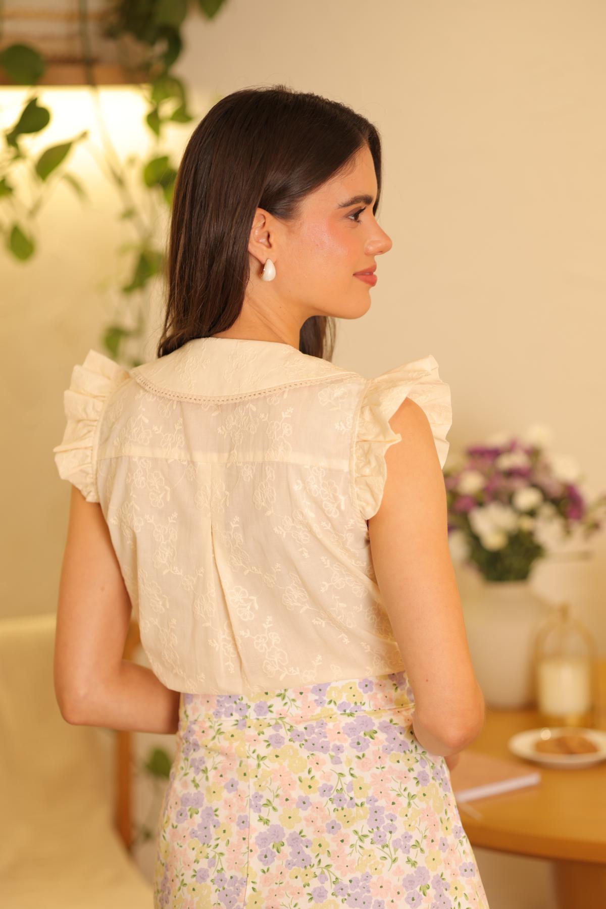 Blusa Charlotte Amarilla
