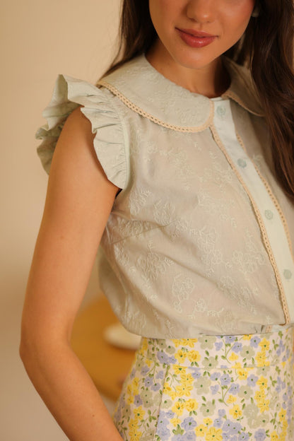 Blusa Charlotte Menta
