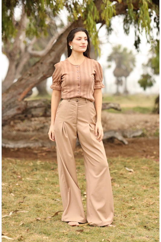 Pantalon Angus Camel