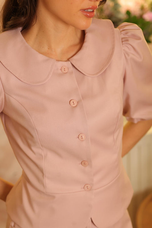 Chaqueta Camelia Rosa