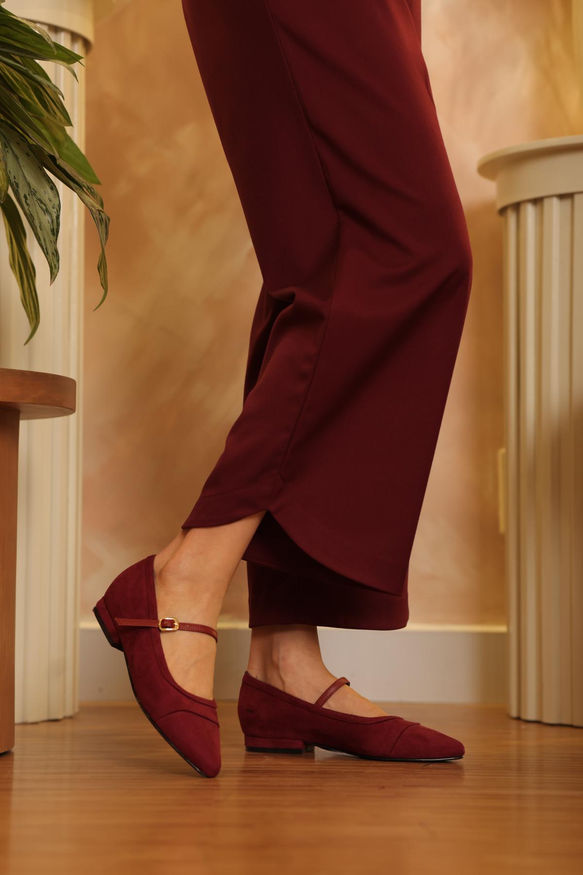Pantalon Encanto Burgundy