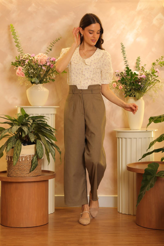 Pantalon Encanto Olivo