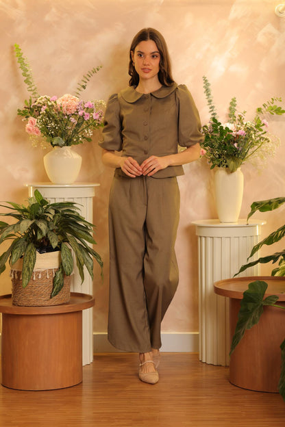 Pantalon Encanto Olivo