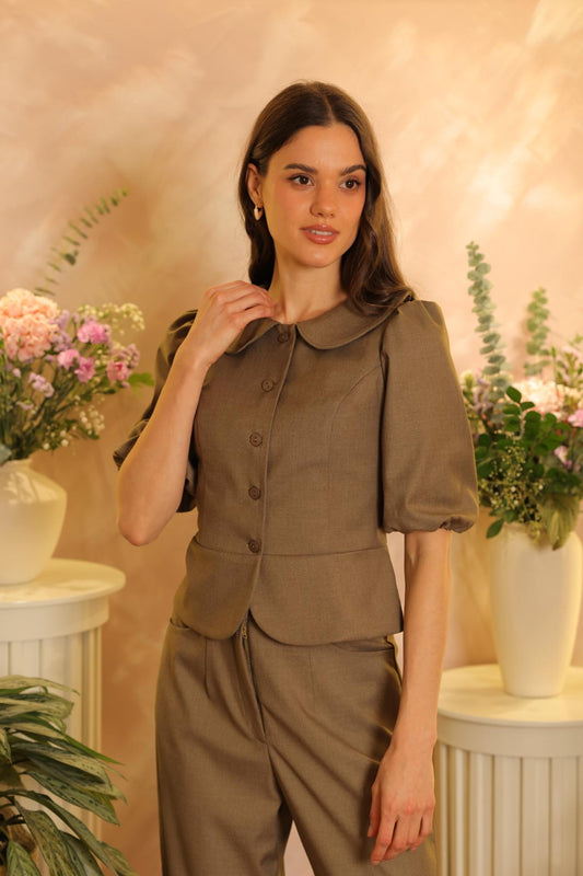 Chaqueta Camelia Olivo
