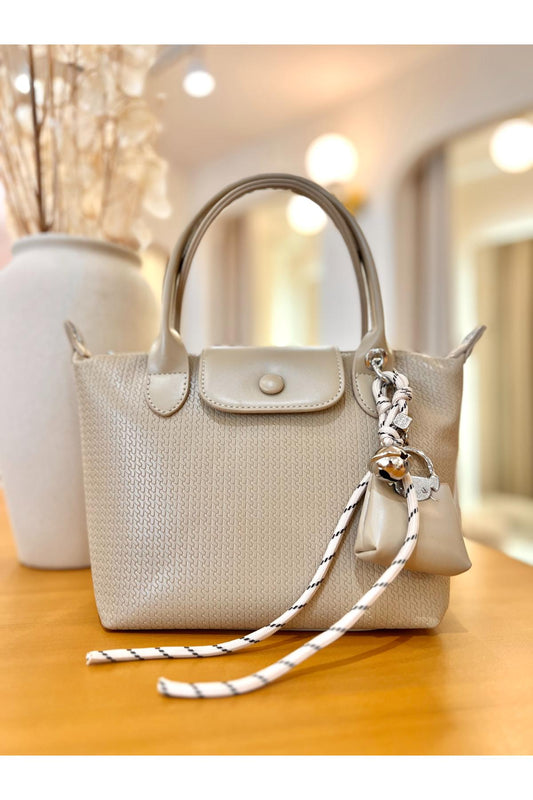 Cartera Isa Beige