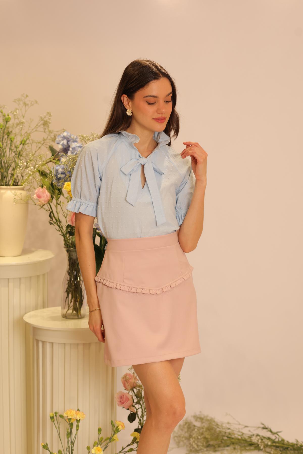 Falda Spring Rosa