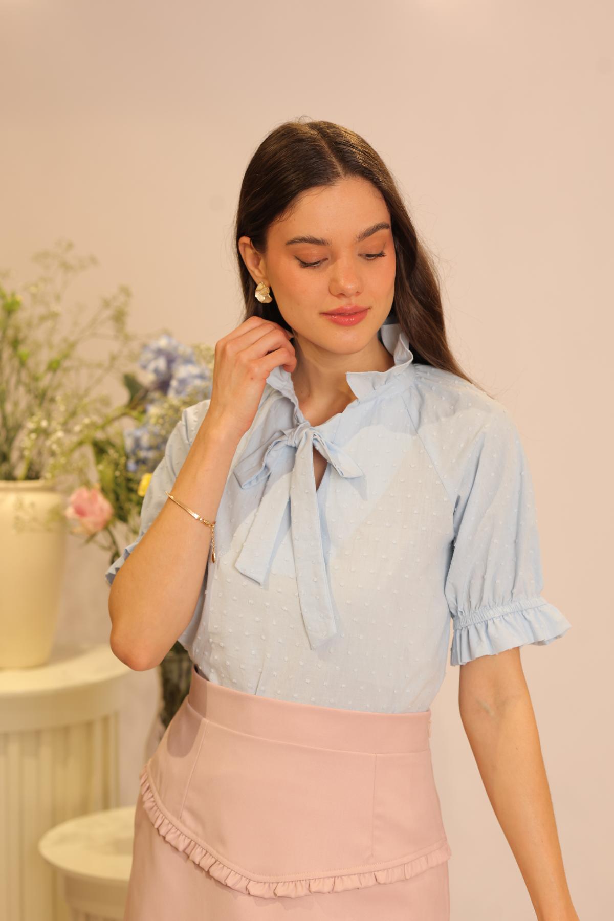 Blusa Eternal Celeste