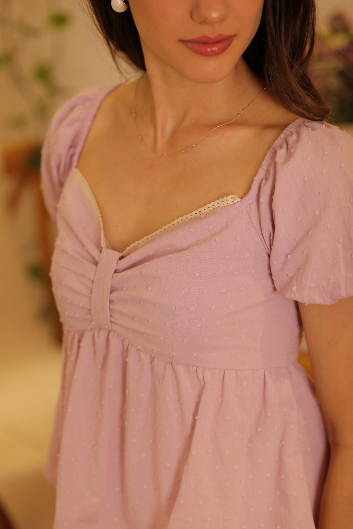 Blusa Honey Malva