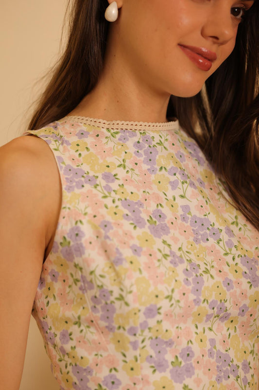 Vestido Petite Lila Floral