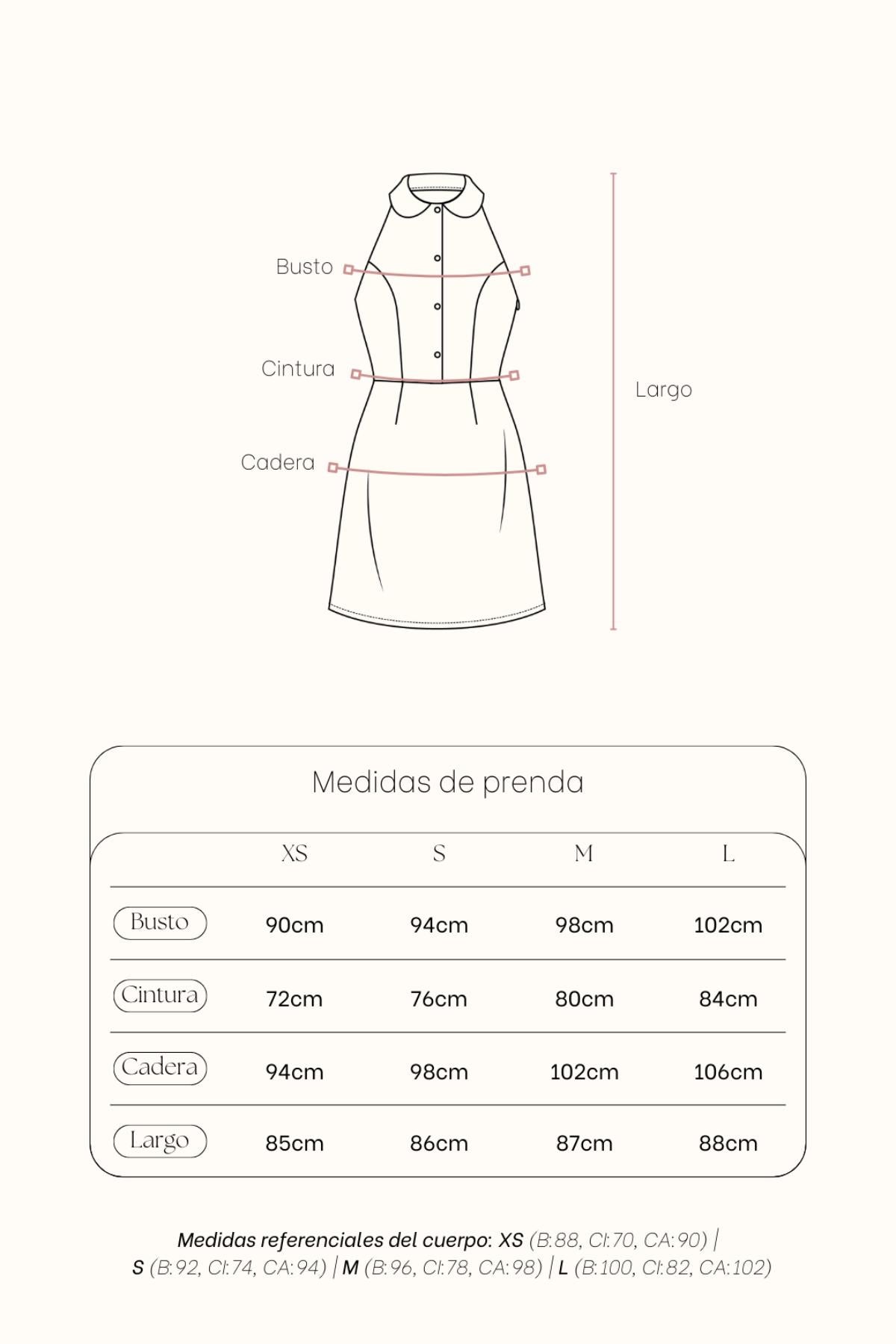 Vestido Julieta Malva